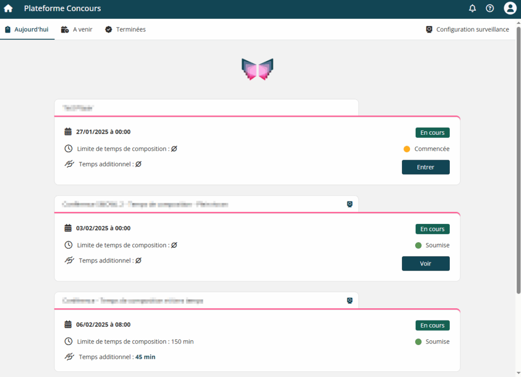 Interface simplifiée - personnalisation